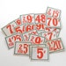 Vintage Store Price Tags, 1940s, Lot of 20 in good condition