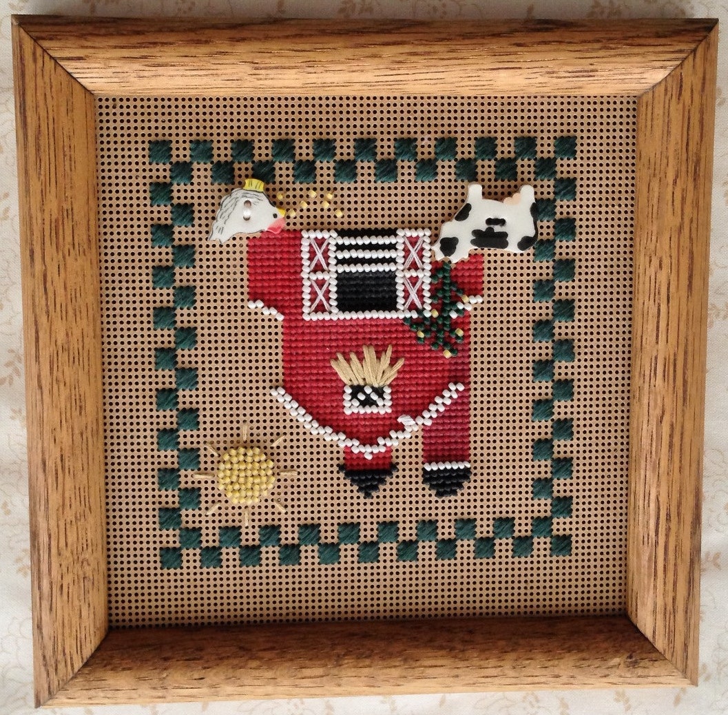 Red Barn Cross Stitch