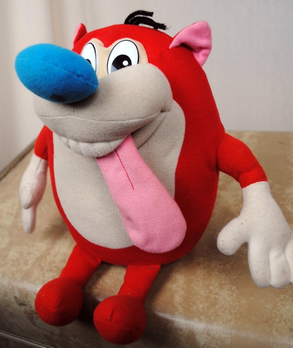 farting stimpy doll