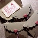 Be Mine Valentine Surprise Message Keepsake Envelope Vintage Style Set Of Four