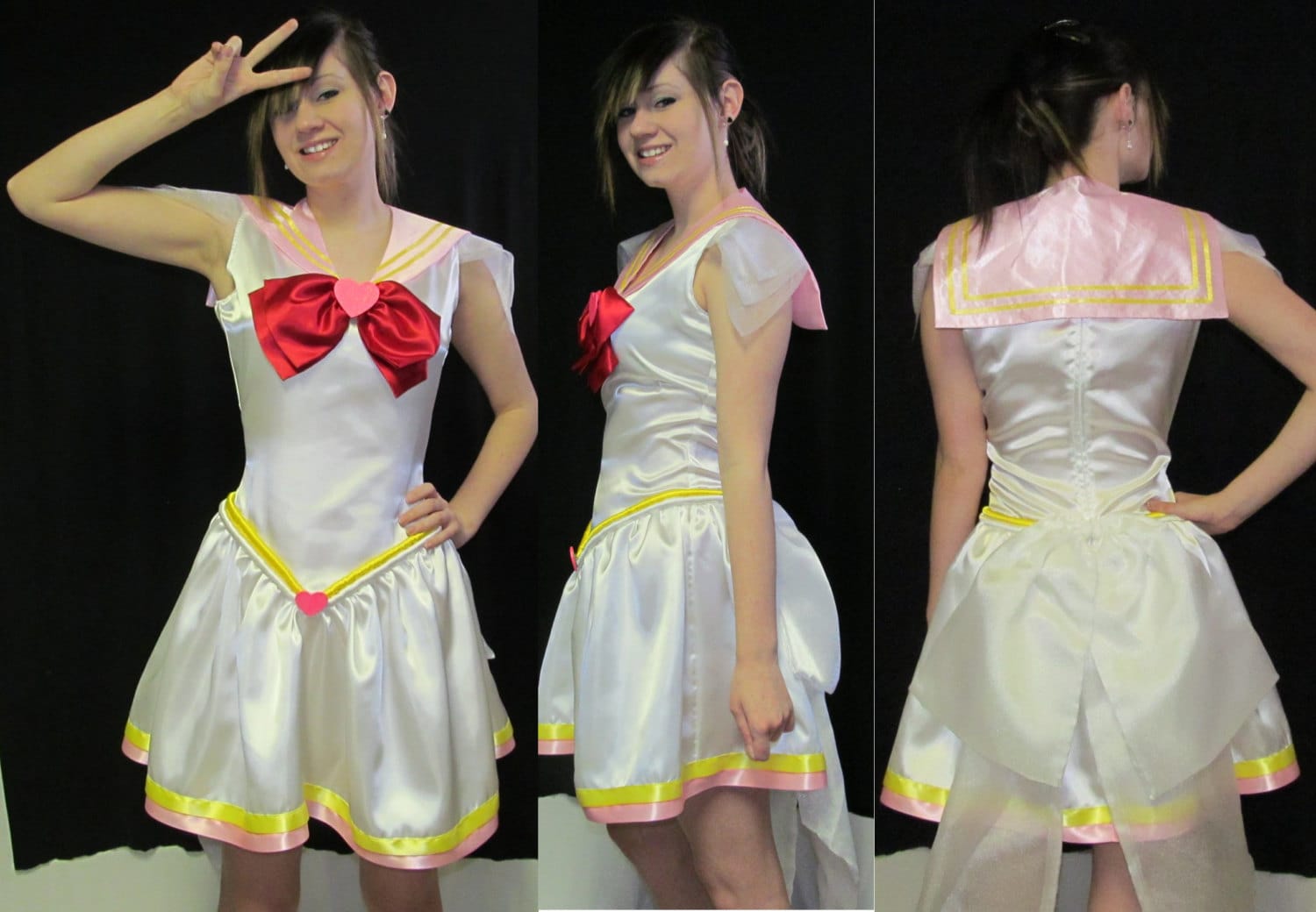 Super Sailor Chibi Mini Moon Costume Cosplay Adult Women's