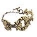 Keyhole Bracelet Silver Cuff - Gwen Delicious Jewelry Design