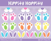 Hippity Hoppity Clipart - Digital Clip Art Graphics for Personal or Commercial Use Il_170x135