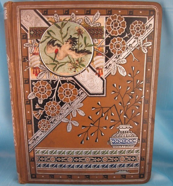 Vintage Victorian Scrapbook Aesthetic Design Full of Scrap and