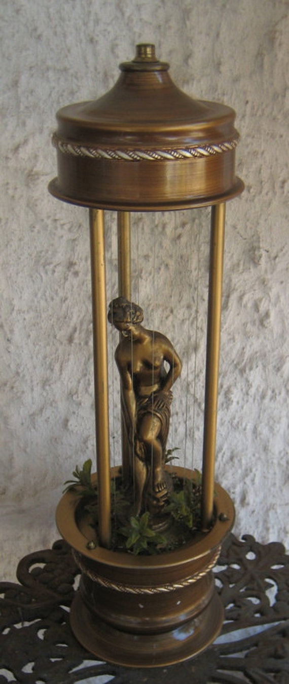 U Are My Greek Goddess Fun Rain Lamp 1970s