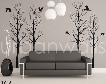 Vinyl Wall Sticker Decal Art - Trees