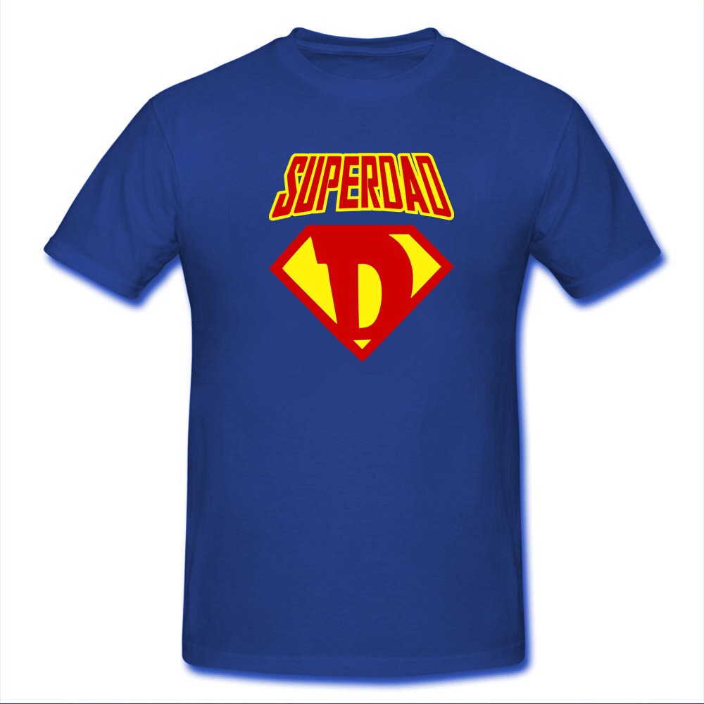 SuperDad T-Shirt Super Dad Tee Hero Father Daddy Fathers Day