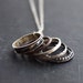 Necklace Full of Rings - Mixed Metals