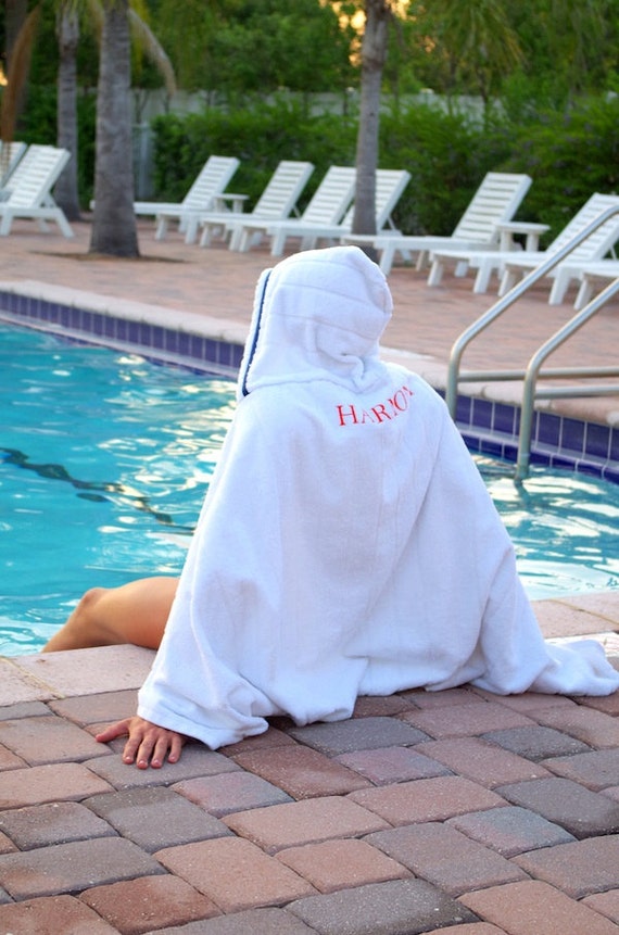 Swim Team Hooded Towel for Teen's by Towelhoodies