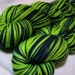 Merino Cashmere Nylon Self-Striping Fingering - Circe Sock - Subdue