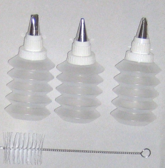Pampered Chef Decorator Bottle Set Cupcake Decorating Kit