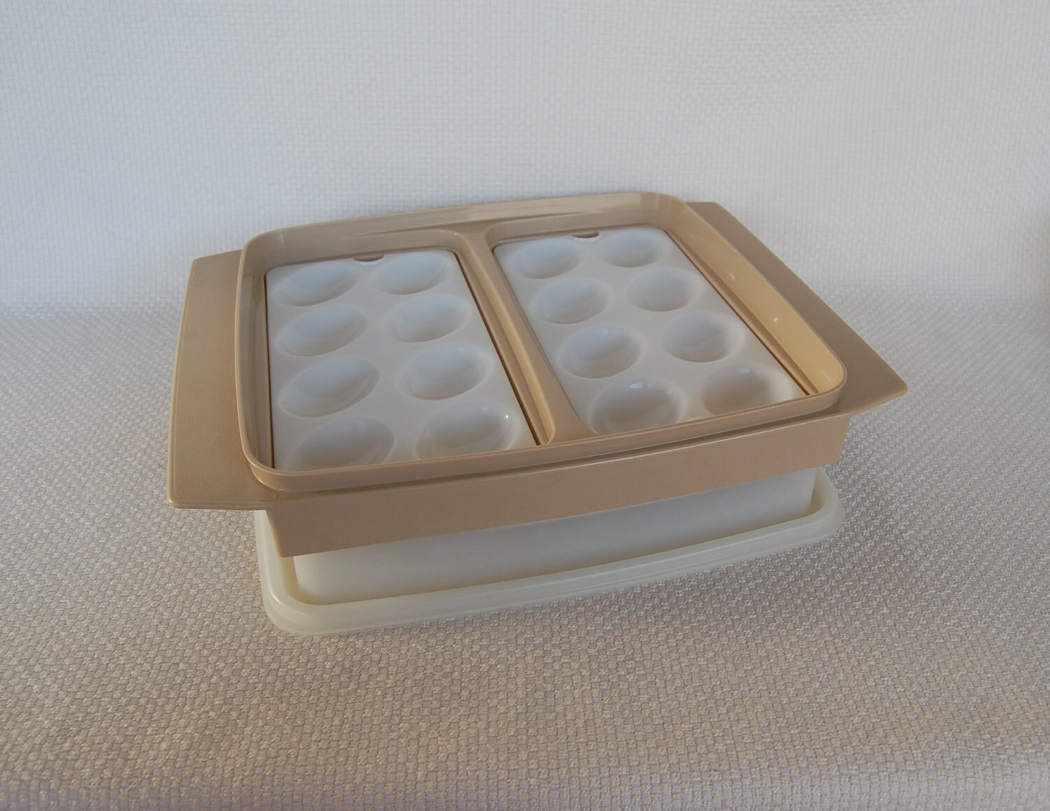 Vintage Tupperware Egg Tray Display Delicious Deviled Eggs Good for