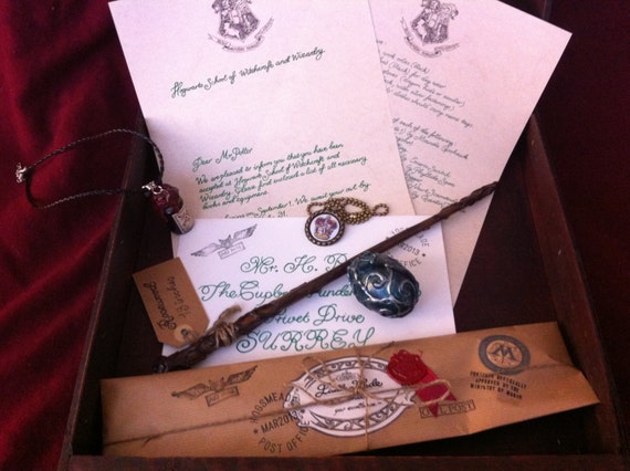 Complete Wizard Kit Harry Potter inspired Magic by LiselleMade