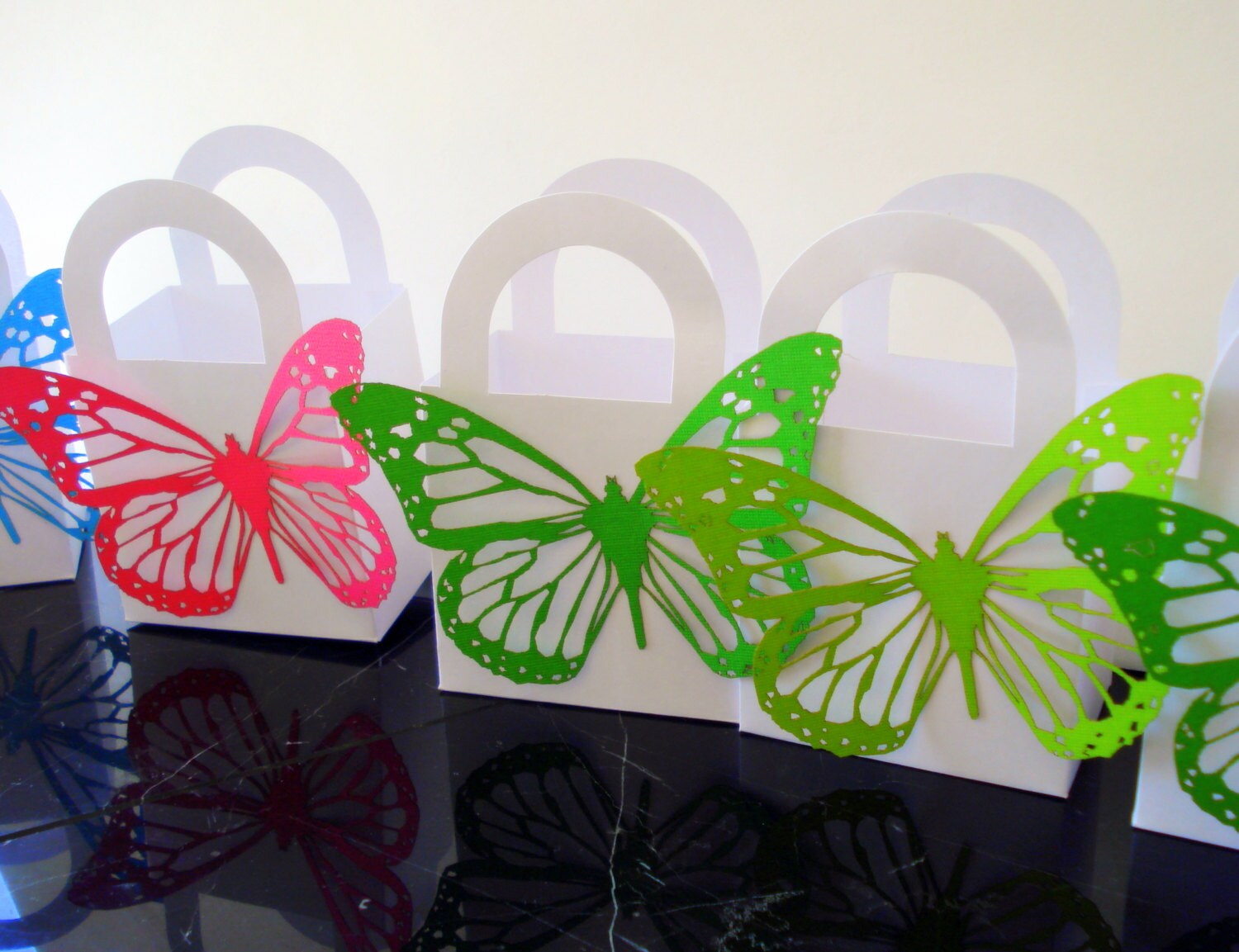 12 Butterfly Wedding Favor Boxes by EtchedinTimeLLC on Etsy