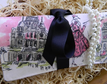 Travel Jewelry Roll, Jewelry Organizer, Travel Jewelry Clutch, Gifts for Women, Bridesmaid Gift, Gift Under 50 Coworker