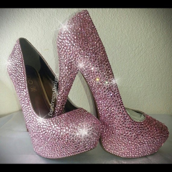 Items similar to CUSTOM BLING PUMPS. Read post before ordering on Etsy