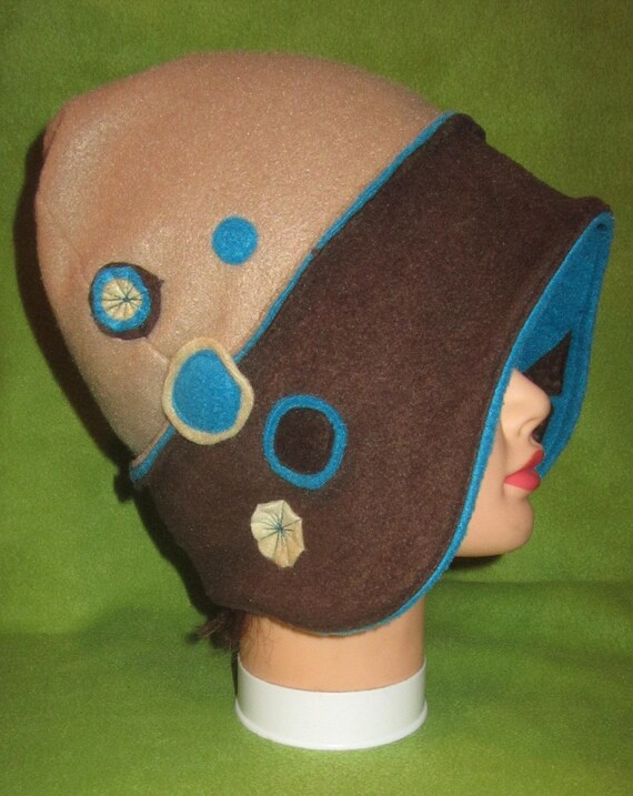 Earthy fleece hat