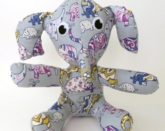 Bunny Toile Green Backpacker