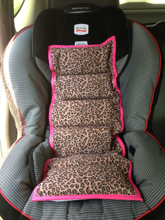 Leopard Print Car Seat Cooler