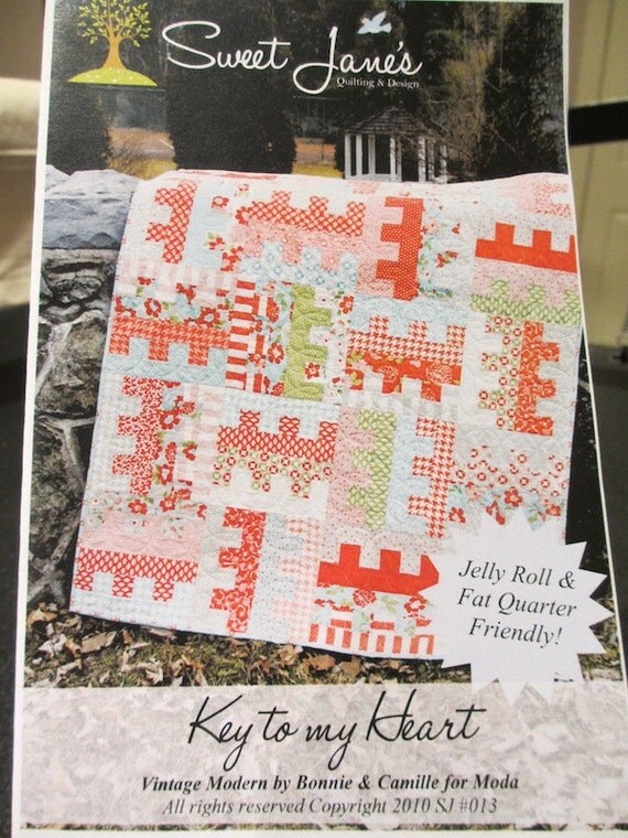 Key To My Heart Quilt Pattern Sweet Jane s Quilting