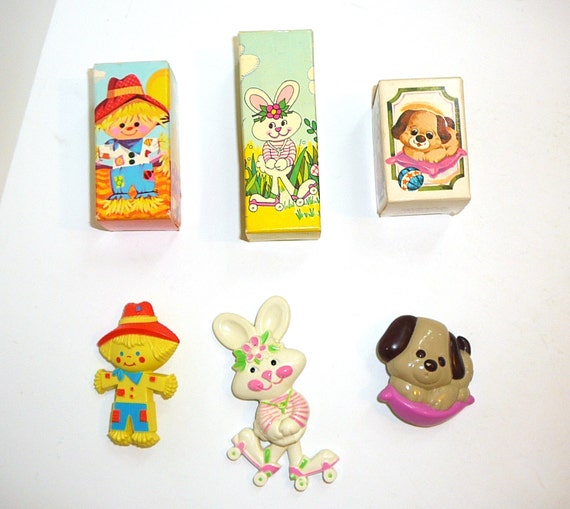 1970's AVON Perfume Pins Collectible Avon Pin Pal