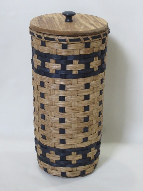 Bathroom Tissue BasketToilet Paper BasketHandwoven by JGBaskets