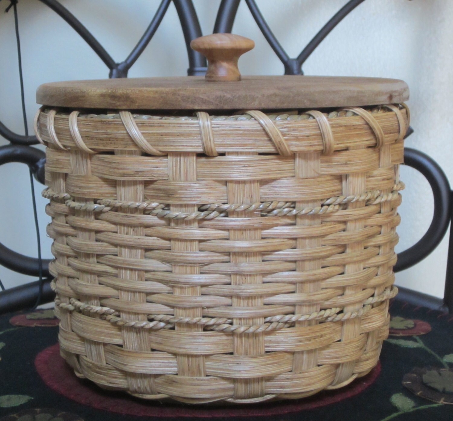 Toilet Paper Basket Single Roll Storage BasketCanister