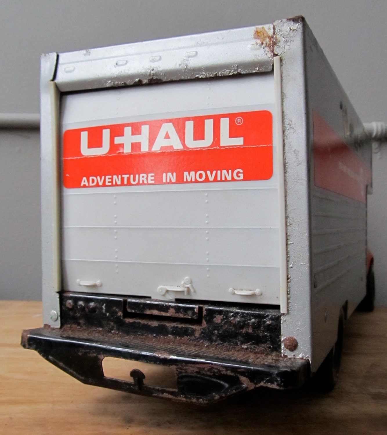 Vintage Metal Nylint Uhaul Chevy Toy Moving Truck