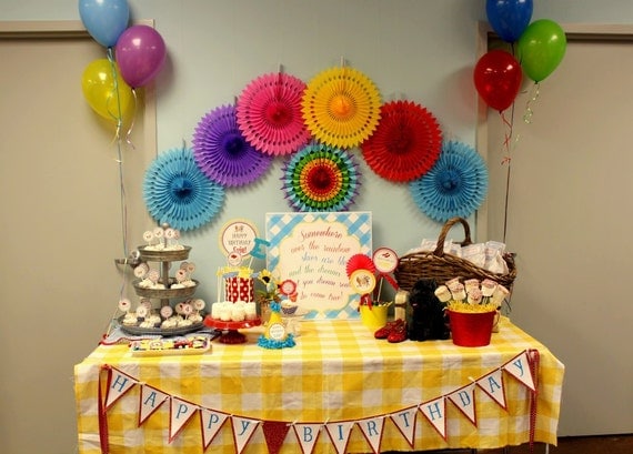 DIY, Wizard of Oz Inspired Birthday PARTY PACK Il_570xn