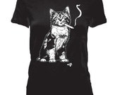 smoking cat shirt