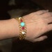 Charm bracelet, Hamsa bracelet, evil eye, gold bracelet, silver bracelet, fleur de lis bracelet, Beaded bracelet, Silver bracelet, Beadwork