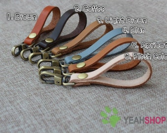 Leather Purse Strap / Purse Handle / Mini Handle - 10cm /4 inch - MHD9