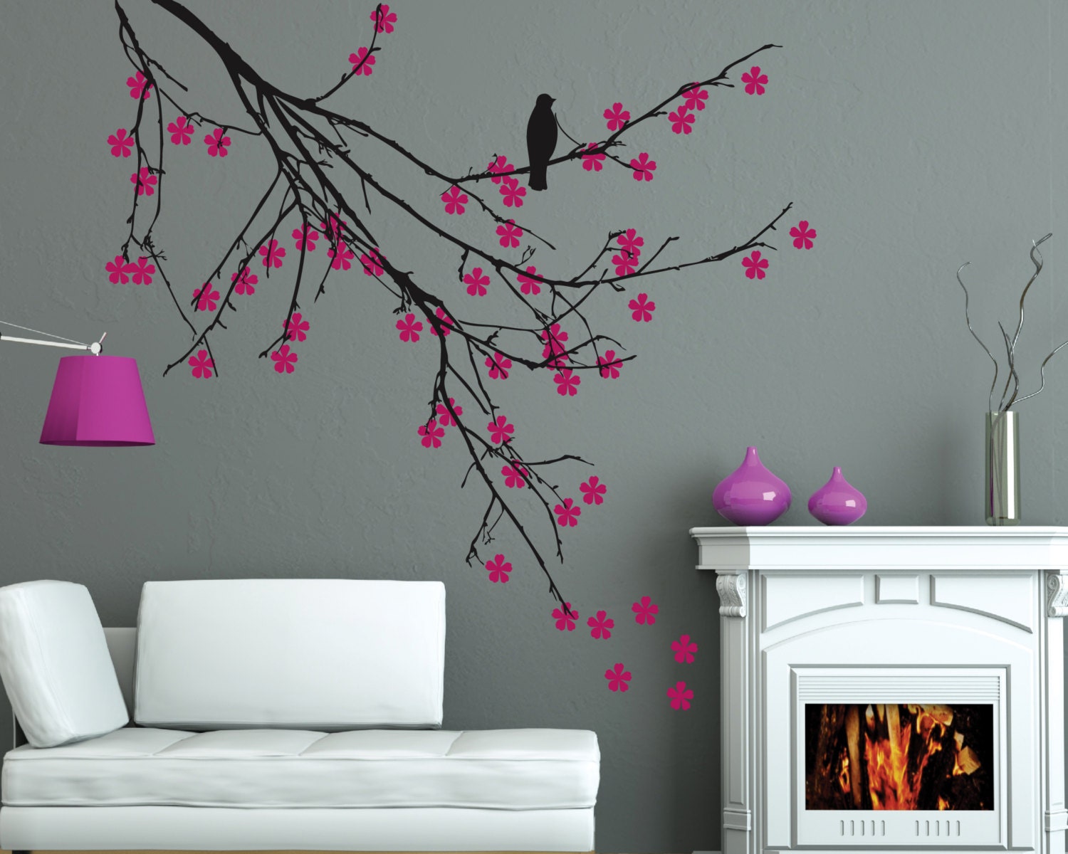 Wall Decals Tree Wall Decal Tree Branch Vinyl Wall Decal