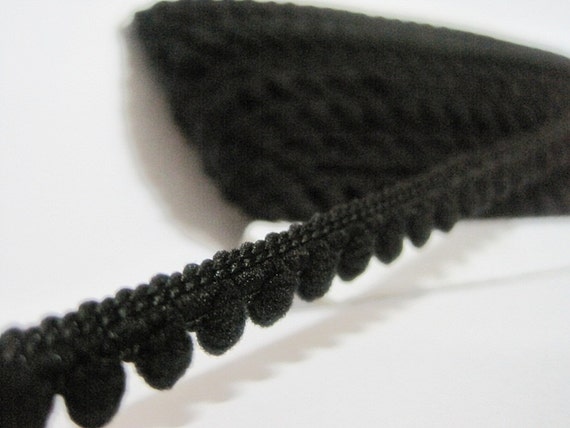 trim pom wholesale pom mini Mini Pom pom, Trim, Black Wholesale Black Black Pom Trim, trims, pom