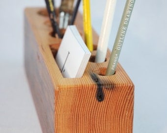 Business Card Desk Caddy -- Horizontal Edition