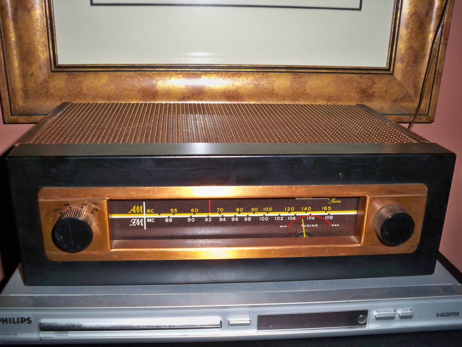 Vintage 1960's Harman Kardon AM/FM Stereo Tube Tuner