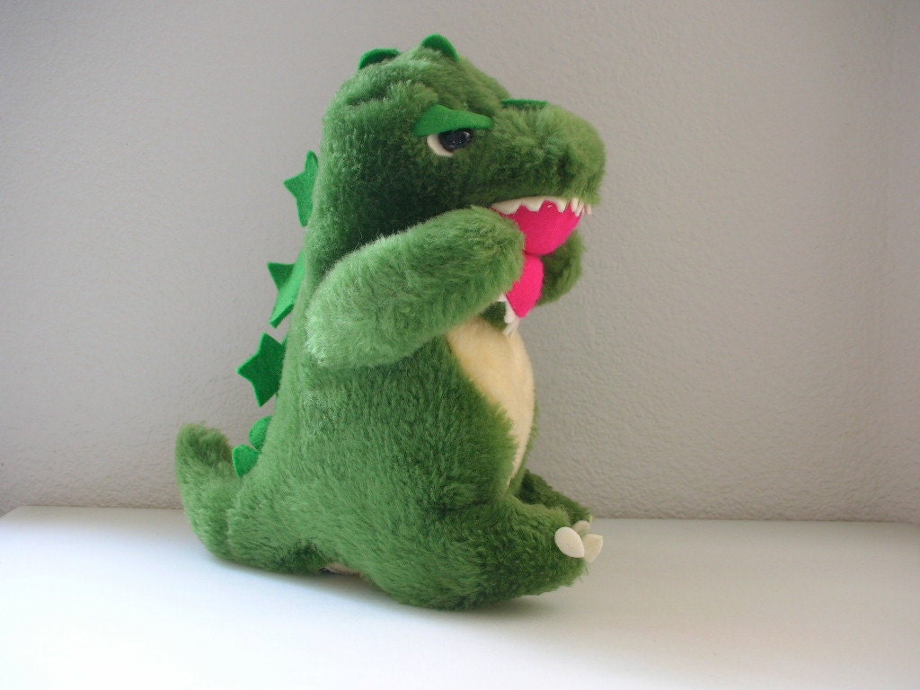 stuffed godzilla