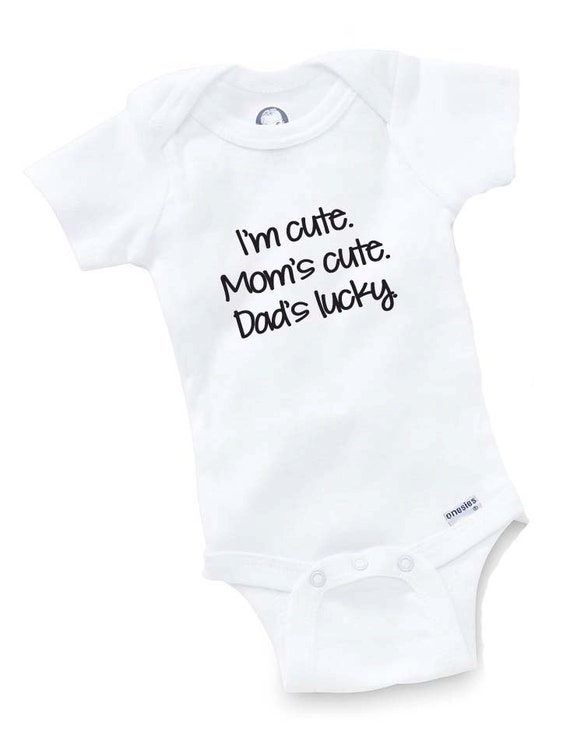 Image of funny baby onesies about dad