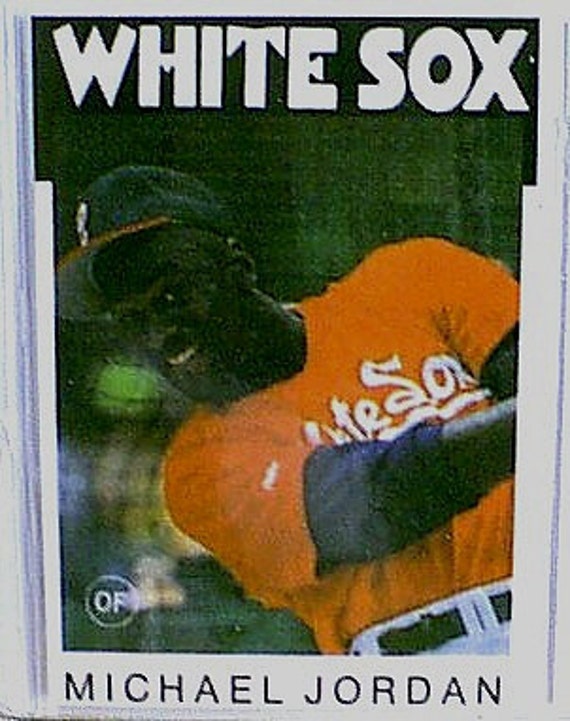 VINTAGE Michael Jordan White Sox 198485 Card Free Domestic