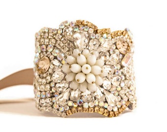 Pin & Tube - Crystal Cuff Large
