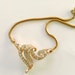 Vintage Trifari Necklace Rhinestone Bridal Fancy Mad Men Retro Party Jewelry