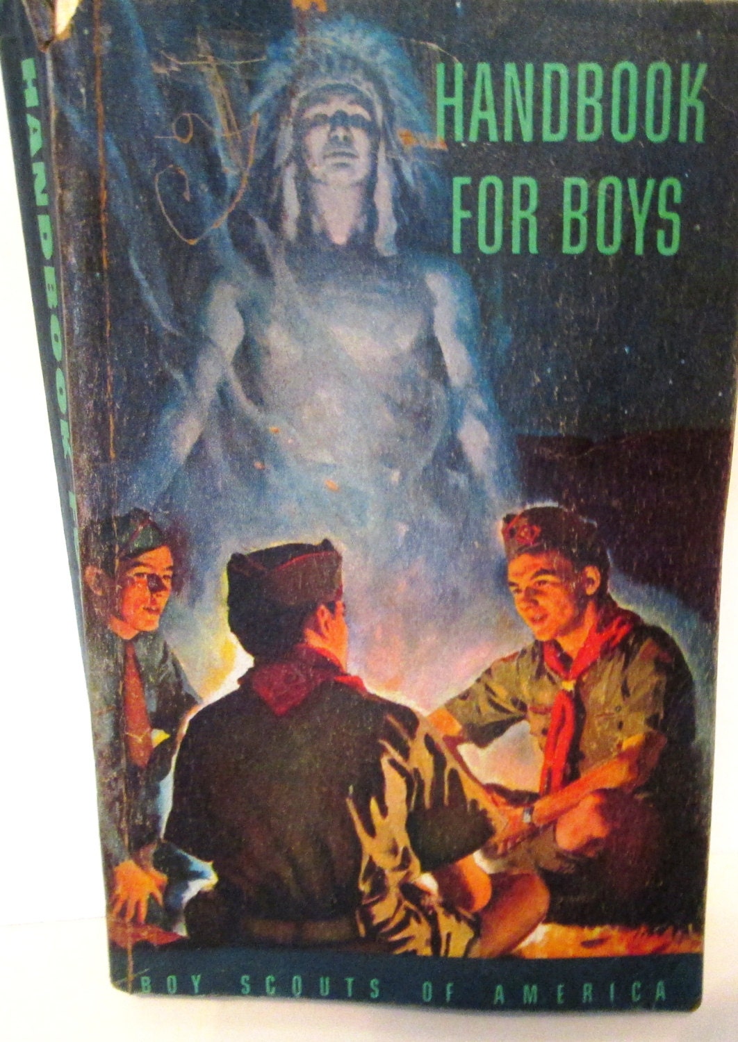 Sale 50 Off Vintage Handbook For Boys Boy Scouts Of America 7055