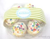 3CLeaR Round EGG Boxes--fill with mini cupcakes,easter eggs, cookies, fruit, hold cake balls,truffles or peepss-3ct Il_170x135