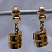 Park Lane Clip Earrings Mod Style Goldtone