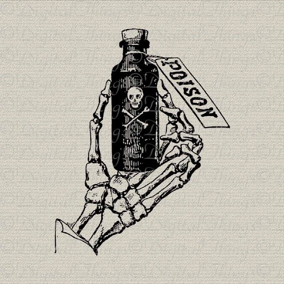 gothic grunge halloween skeleton hand bones poison bottle gothic grunge halloween skeleton hand bones poison bottle