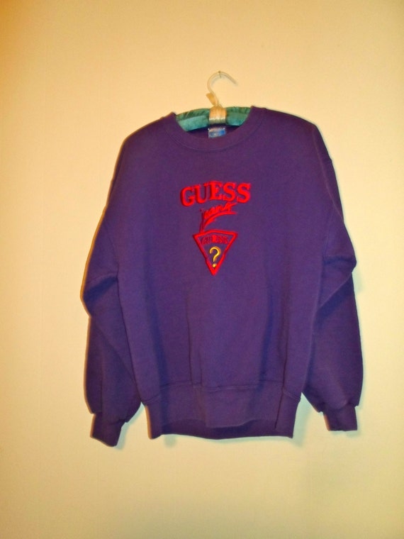 guess crewneck sweatshirt