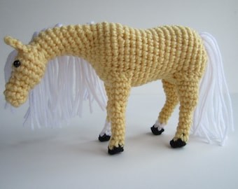 Crochet horse Etsy