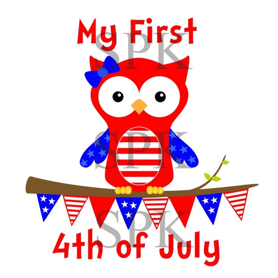 Download Items similar to My First Fourth of July Baby Toddler ...