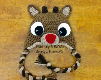 Molly Moo Cow Hat Pattern Crochet Pattern 4 Beanie and