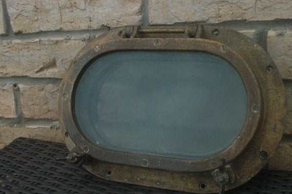 porthole window with screen